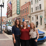 UTRF's 2026 interns post for a picture together in downtown Knoxville, TN.