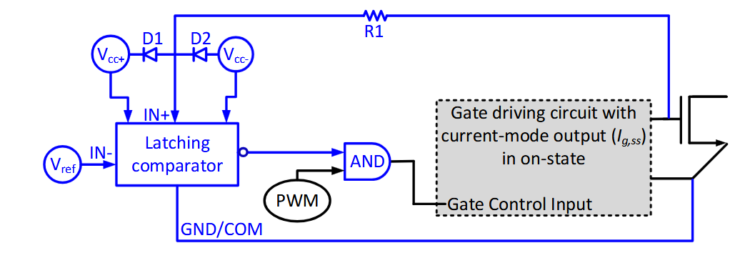 Image showing power converter circuit using wide bandgap FETs