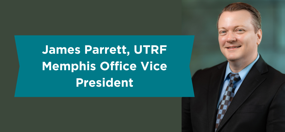 UT Research Foundation Promotes James Parrett to Vice President of Memphis Office 