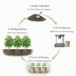 Advanced Regenerative Agriculture Through Bio-Based Materials: Biodegradable Pots to Reduce Microplastics and Landfill Waste