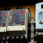 a close-up of a circuit breaker